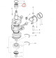 Crankshaft Bearing For Tohatsu Outboard 2T 40 50 HP - NS40D2 NS50D2 3C8-00113-0 Mercury 31-855553 - 3C8-00113 - RCMA